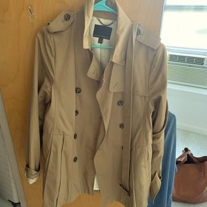 Banana Republic Short Trench Coat